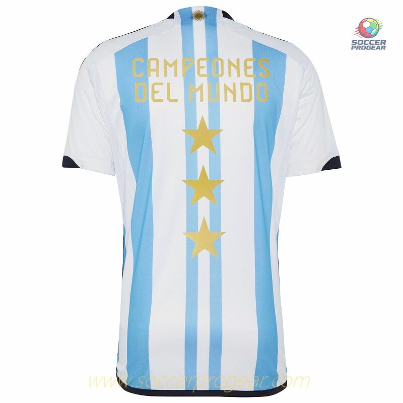 ARGENTINA Genuine 3 STAR WORLD CHAMPION JERSEY