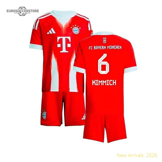 2025-2026 Bayern Munich Home Mini Kit (kimmich 6) - Fantastic Value