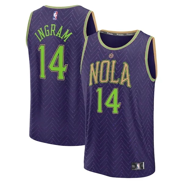 Brandon Ingram NOP Fast Break Jersey - official authentic-jersey