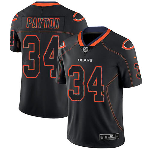 Cheap Chicago #None Black Lights Out Limited NFL Jersey football jersey