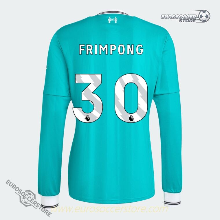 Liverpool 25-26 Third Long Sleeve FRIMPONG 30 Jersey