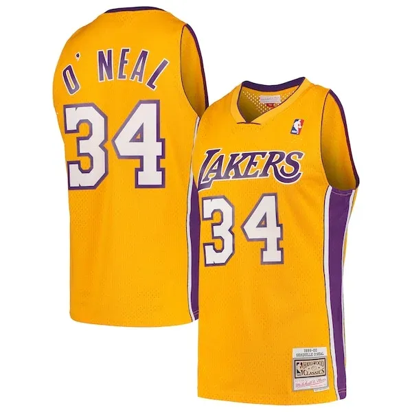 Shaquille O'Neal LAL Swingman Jersey - premium trendy basketball