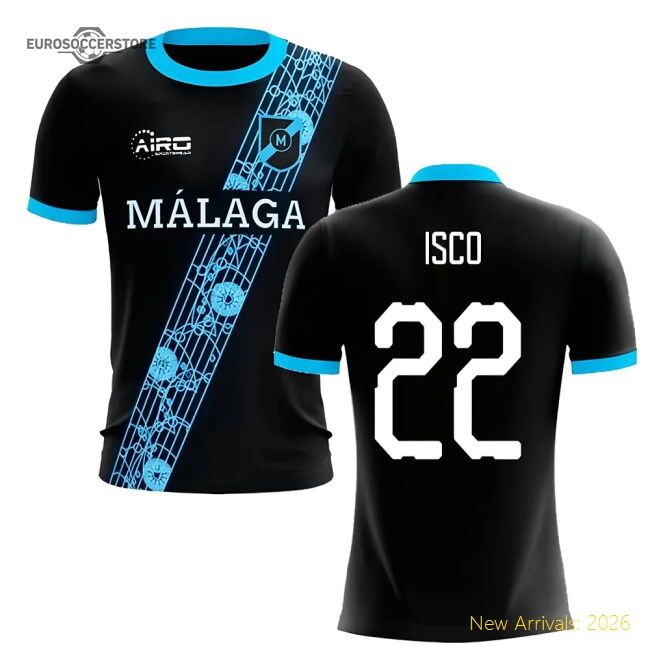 Popular 2025-2026 Malaga Away Concept Football Shirt (Isco 22)