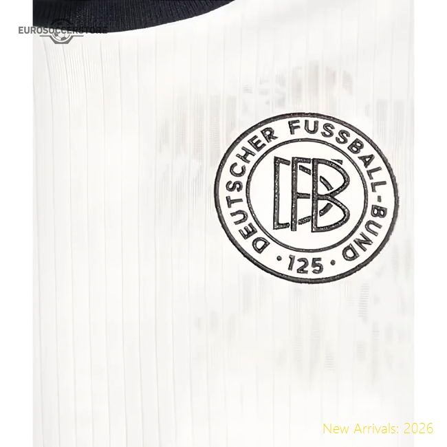 Top Germany 2026-2027 Home Short Sleeve Shirt Vintage Movement