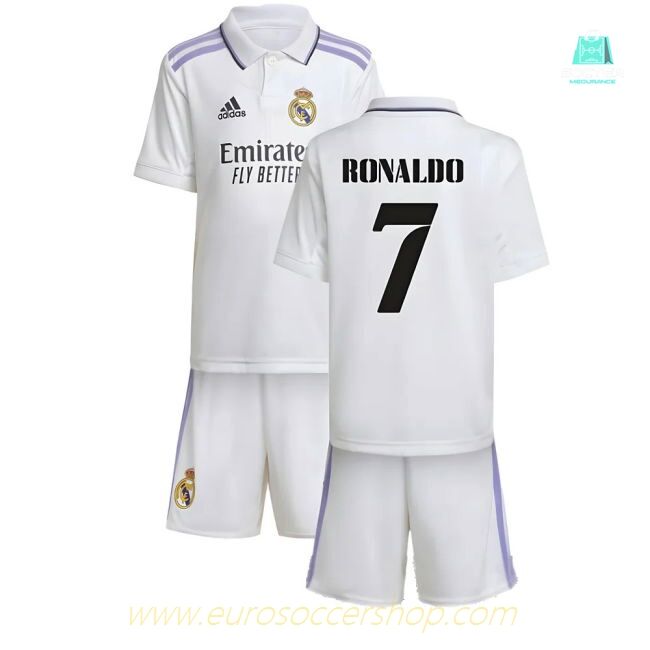 2022-2023 Real Madrid Home Mini Kit (RONALDO 7)