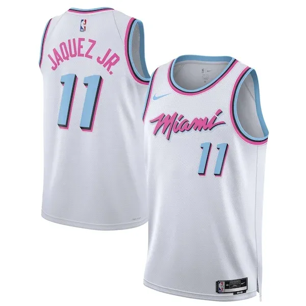 Jaime Jaquez MIA Swingman Jersey - exclusive player-jersey - White