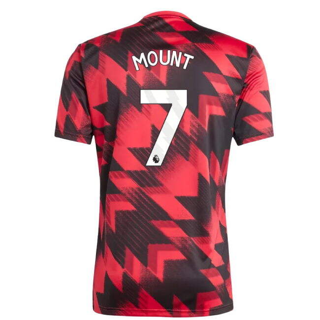 2025-2026 Man Utd Pre-Match Shirt (Red) (Mount 7) (Fan Favorite)