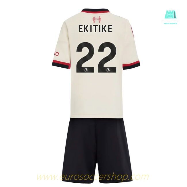 2025-2026 Liverpool Away Mini Kit (Ekitike 22)