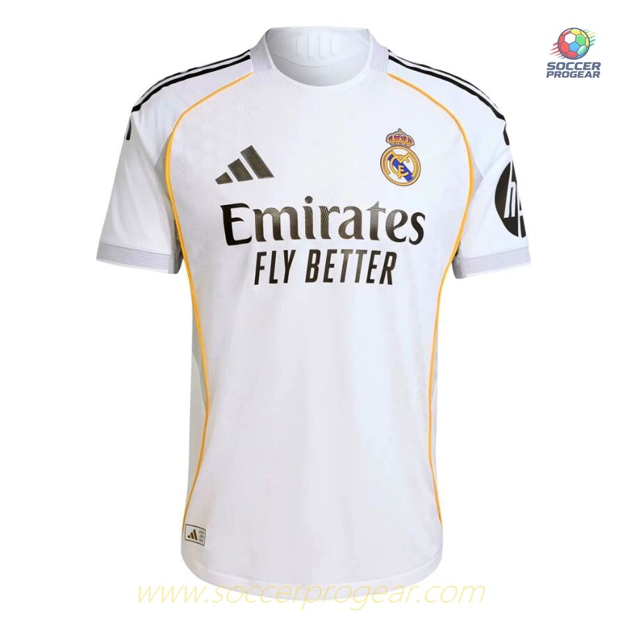 Real Madrid Home Match Football Jersey 2025/26 Collection