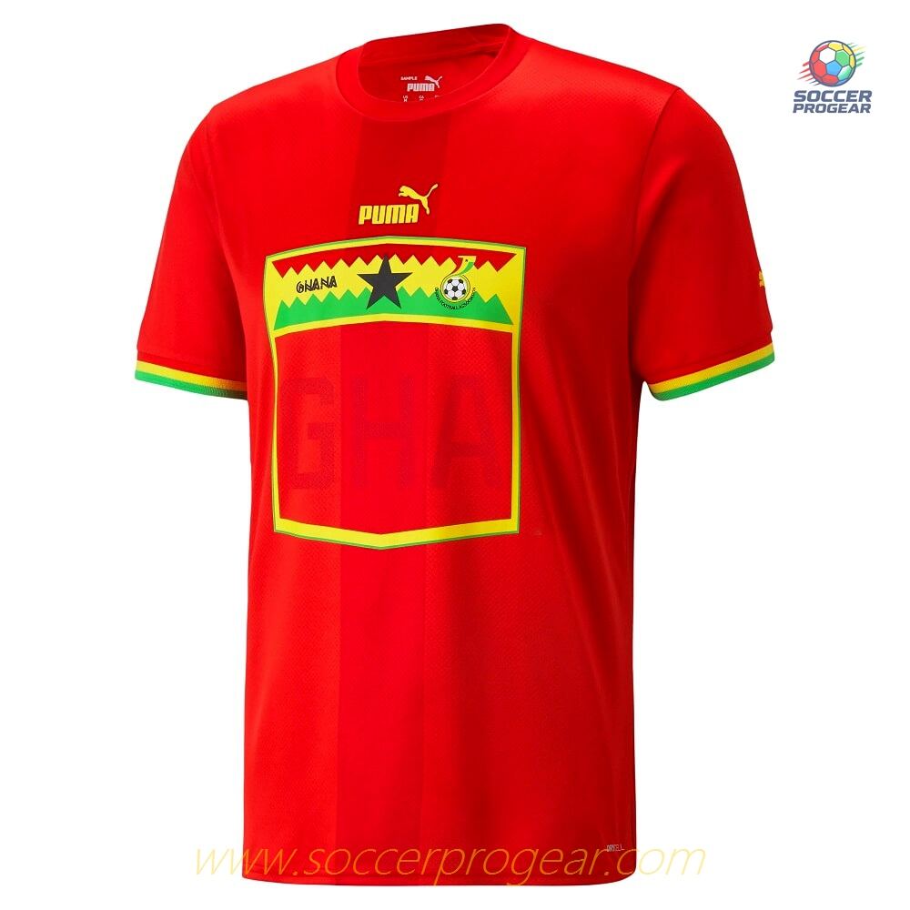GHANA AWAY WORLD CUP JERSEY 2022