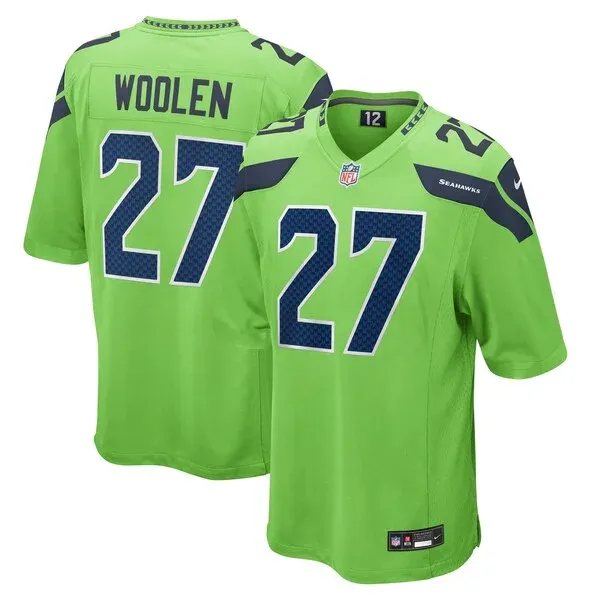 Seattle Seahawks Game Football Jersey - Green S | NFL fan gear