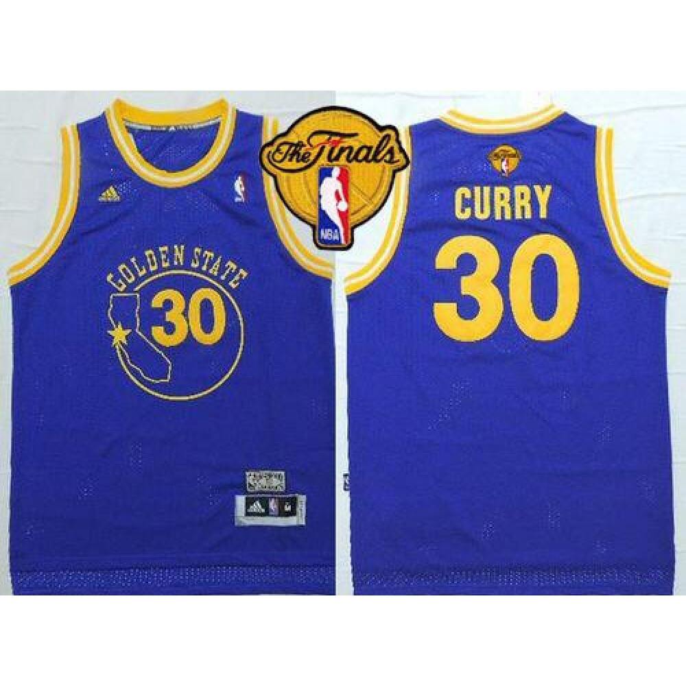 High-Quality Stephen Curry30 Blue Jersey - - NBA Collection