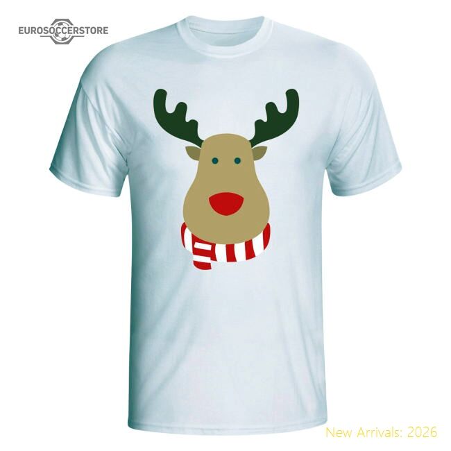 Official Sunderland Rudolph Supporters T-shirt (white) - Premium