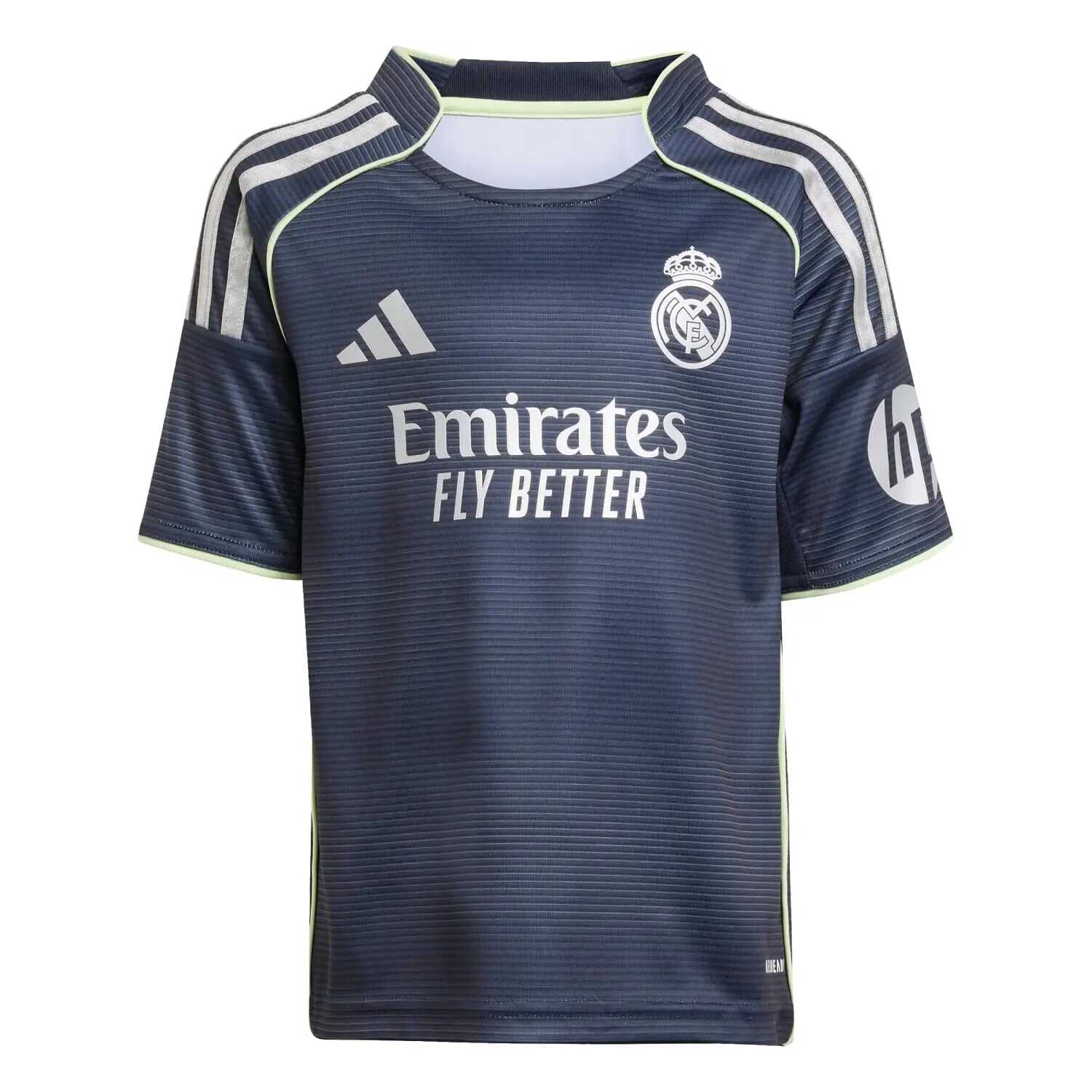 Kid's Real Madrid Away Soccer Jersey Kit(Jersey+Shorts+Socks) 2025/26A