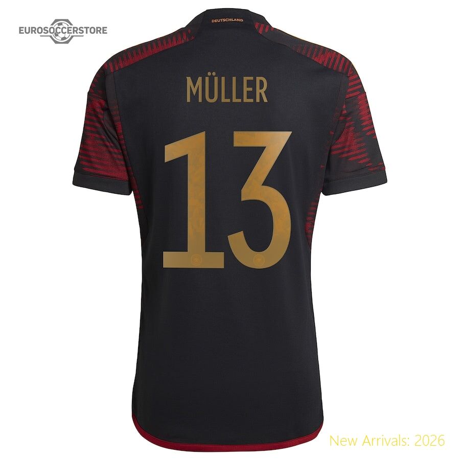 Iconic Design Durable Ger Men Timeless Star Away Jersey 2022