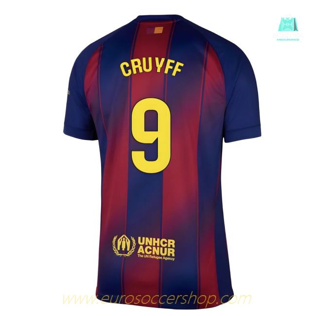 2025-2026 Barcelona Home Shirt (Cruyff 9)