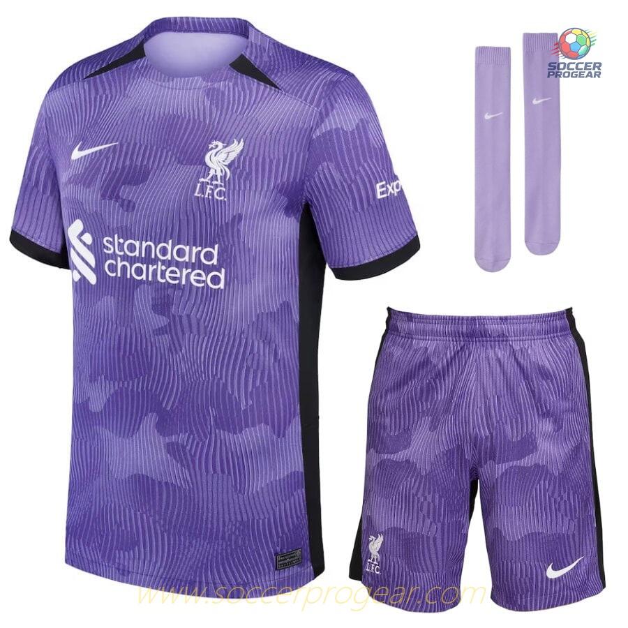Liverpool Third Child Kit Shirt 2023 2024