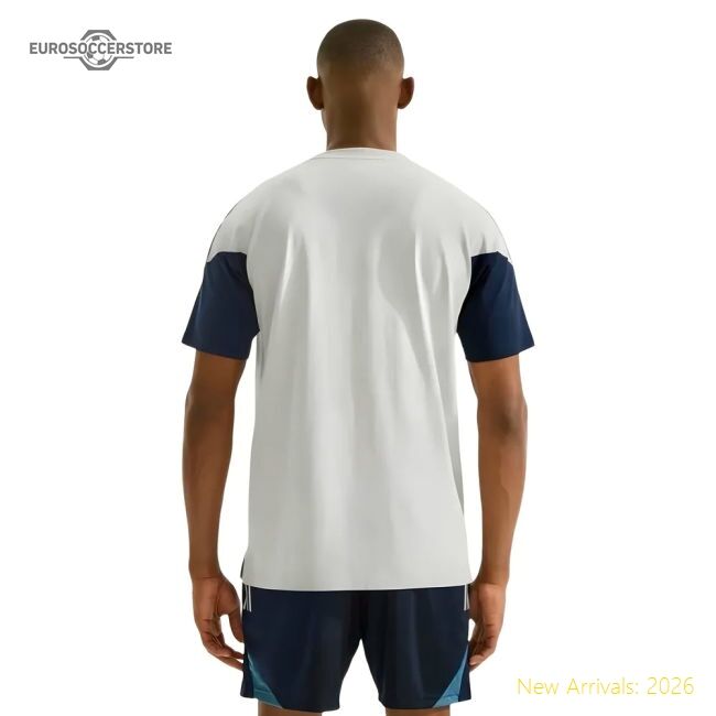Authentic 2025-2026 Arsenal Training Tee (grey) - Premium Quality