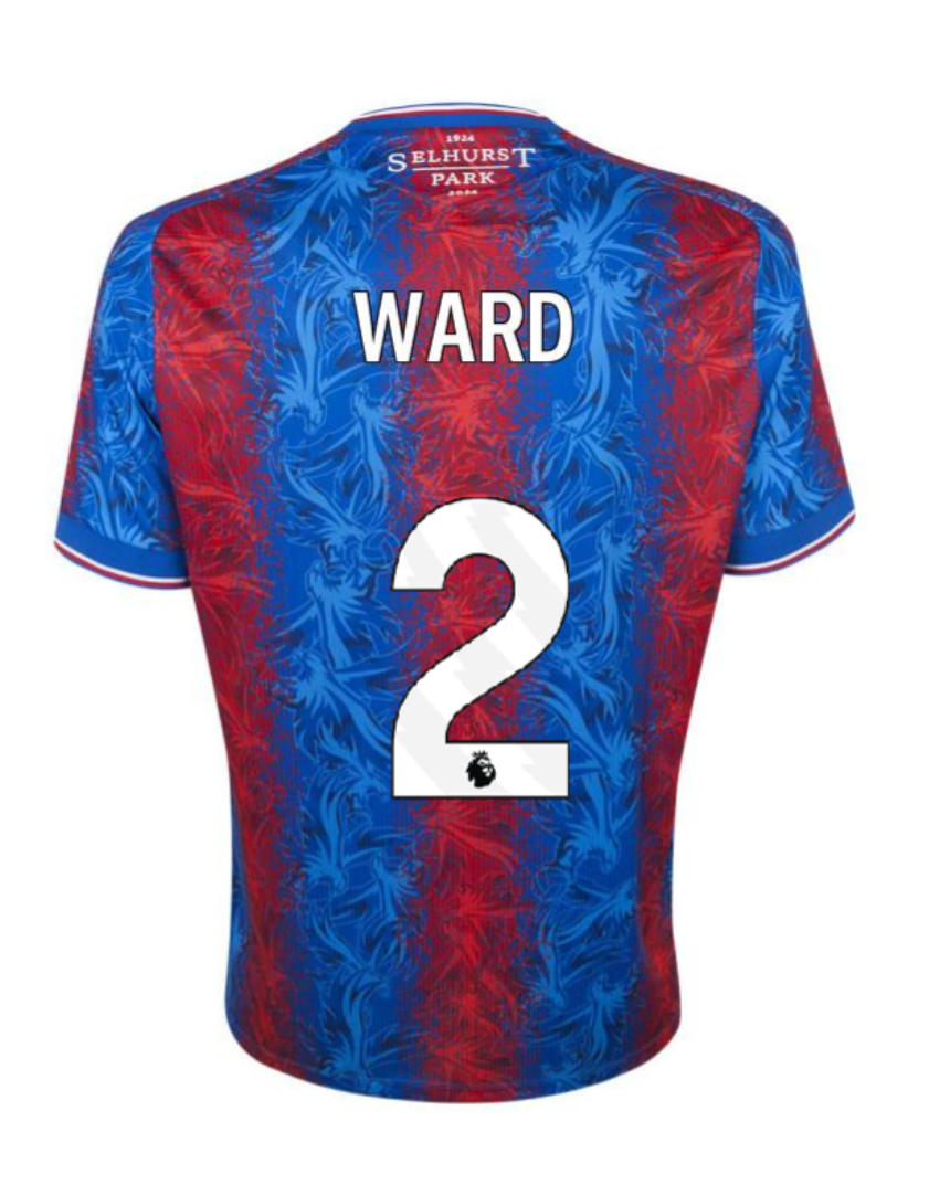 Crystal Palace FA Cup Final WARD 2 Jersey for the 24-25 Season