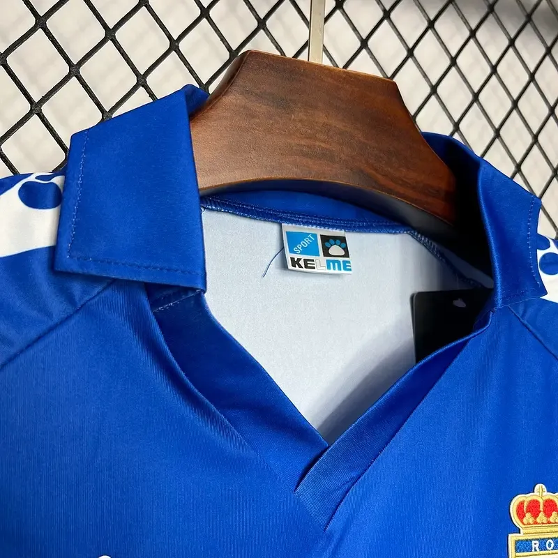 1990-1991 Real Oviedo Jersey retro kit