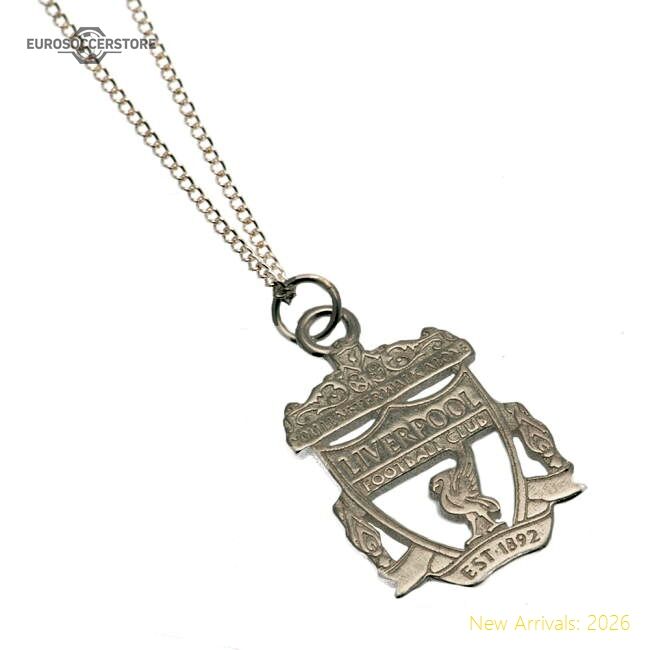 Premium Liverpool Fc Sterling Silver Pendant & Chain Cr Large