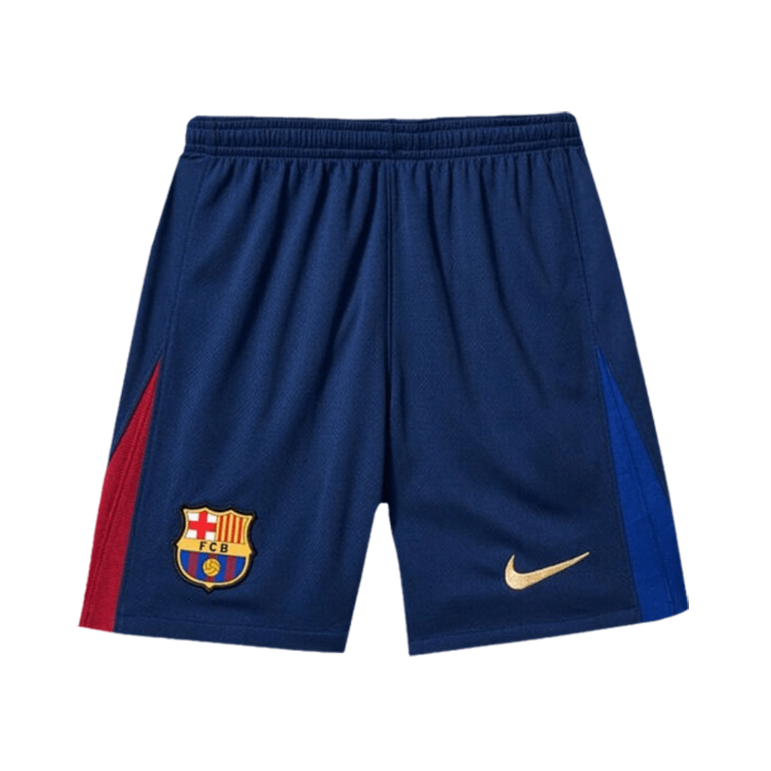 Barcelona Home  Soccer Jersey Kit(Jersey+Shorts) 2024/25 Authentic Kit