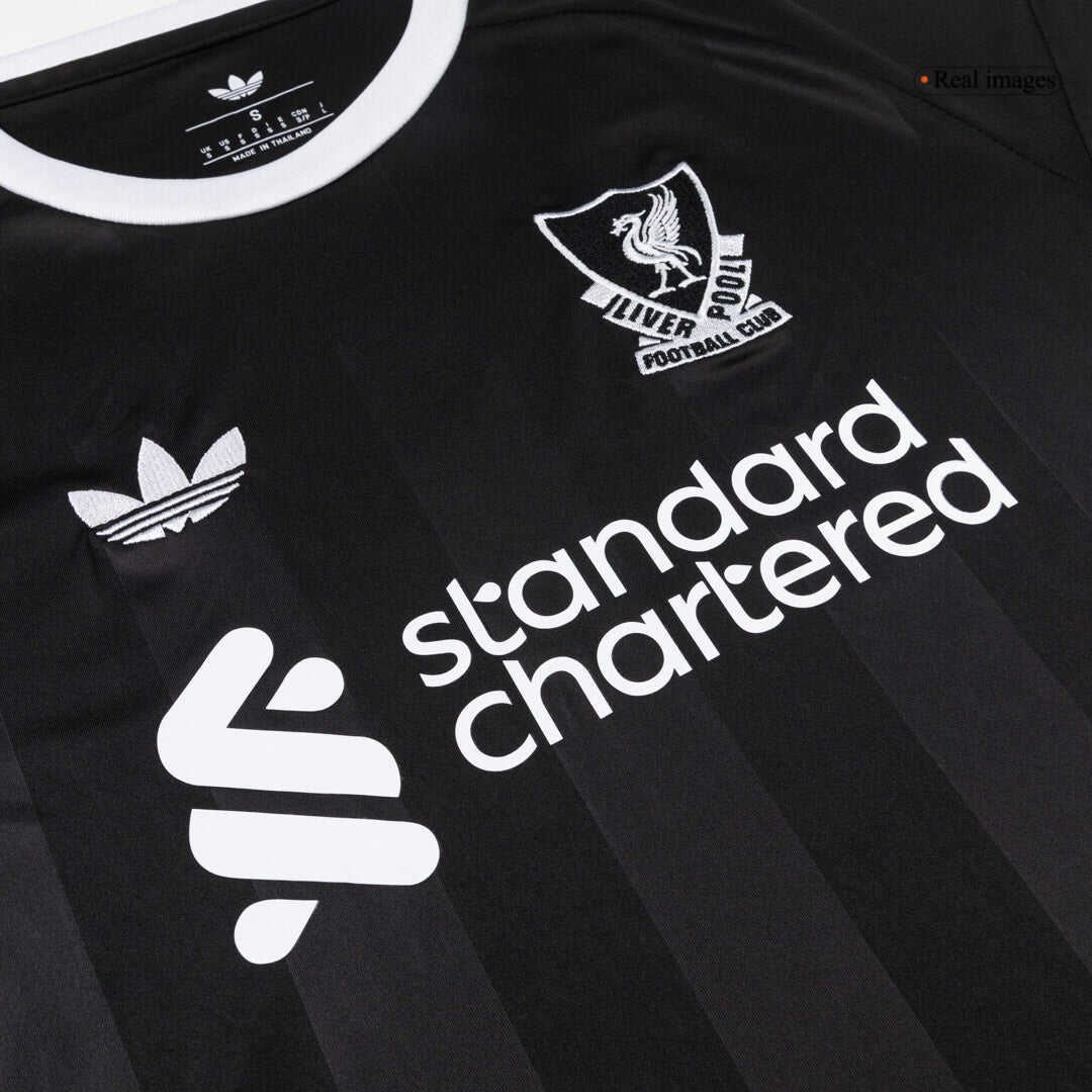 Liverpool Goalkeeper Soccer Jersey 2025/26 Black