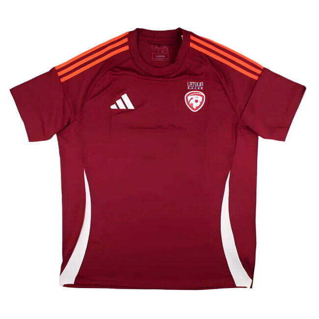 Cheap 2024-2025 Latvia Home Fan Shirt Money Saving