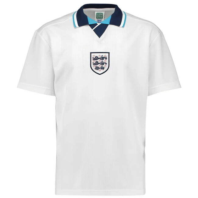 Score Draw England Euro 1996 Home Shirt (Gascoigne 8)