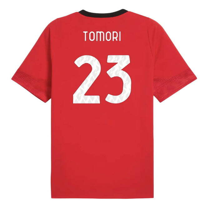 Tomori 23 Unique Rare Quality AC Milan Training Rare Jersey