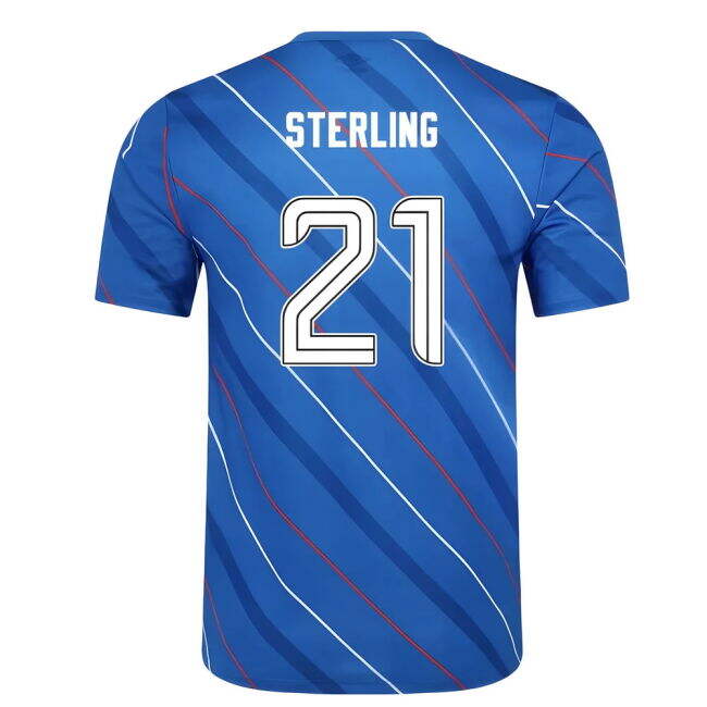 Rangers Fc Sterling #21 Elite Performance Official Updated Design F...