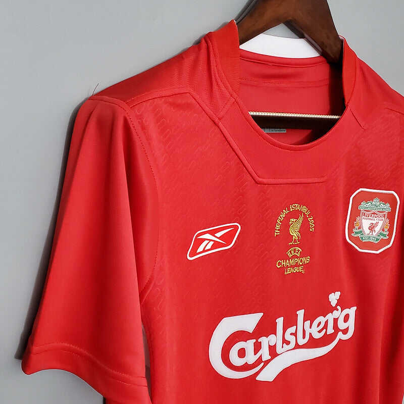 2004-2005 Liverpool Home Champions League retro kit