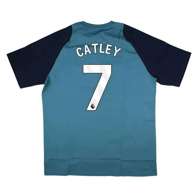 replica 2025-2026 Arsenal Training Tee (Blanch Blue) (Catley 7)
