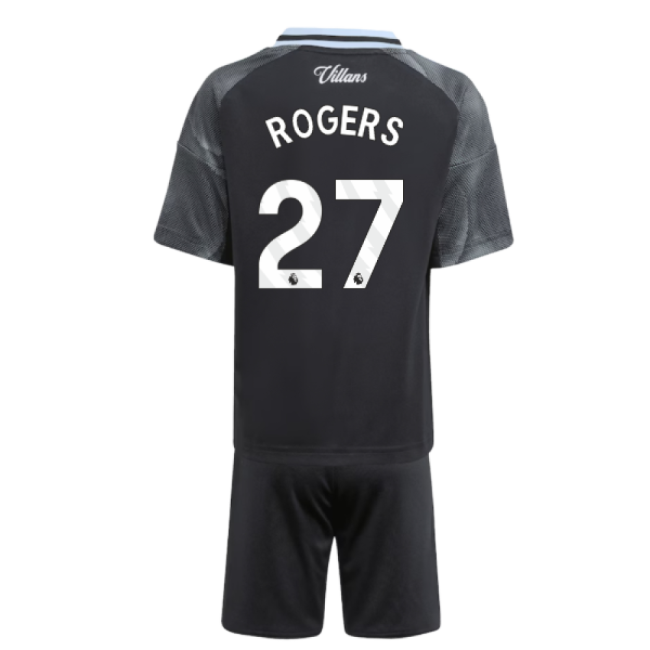 Durable Material Football Aston Villa Away Mini Kit Rogers #27 202...