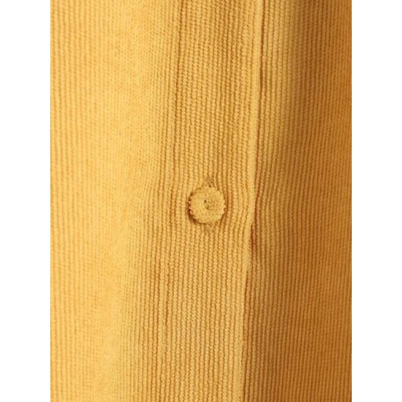 Drop Shoulder Pocket Oversized Shirt YV4511