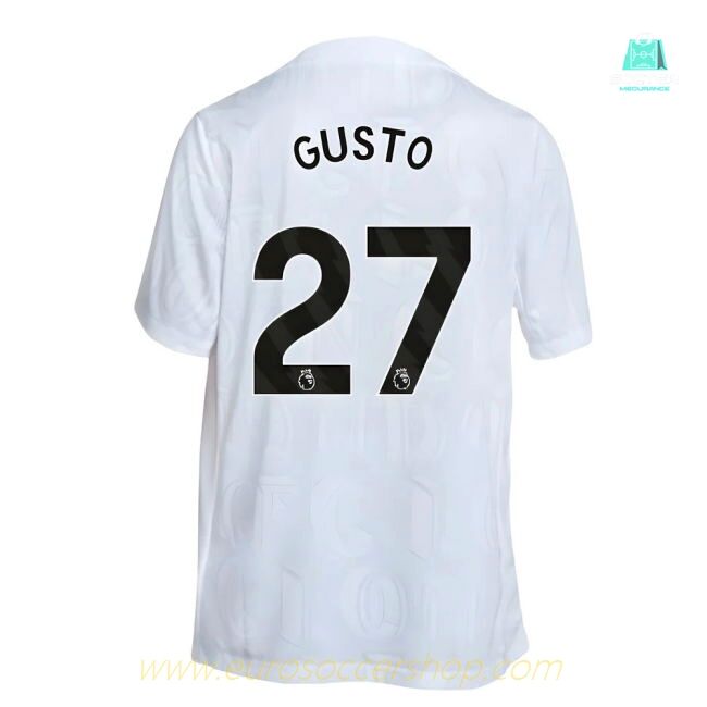 2025-2026 Chelsea Academy Pro Pre-Match Football Top (White) (Gusto 27)