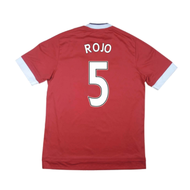 Manchester United 2015-16 Home Shirt (Mint) (Rojo 5)