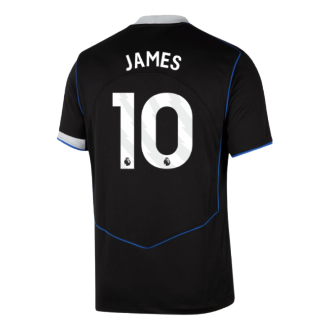 2025-20 Chelsea Authentic Third Soccer Jersey James 10 L M S