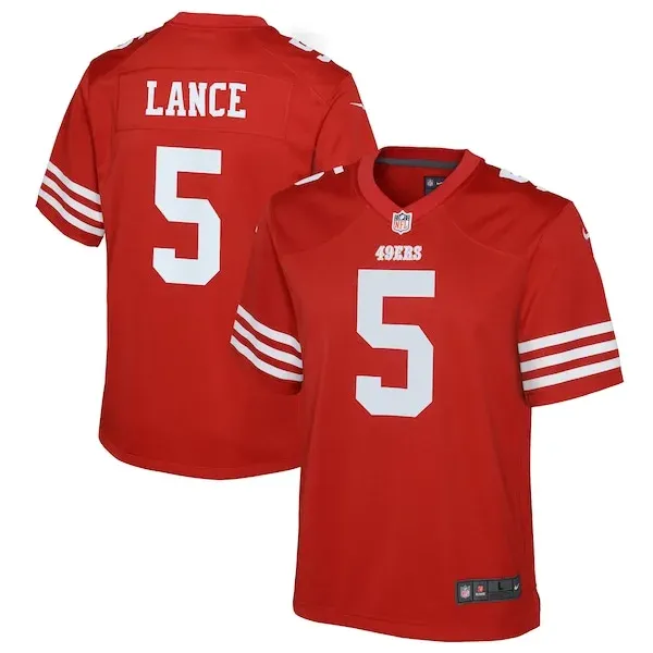 Performance San Francisco 49ers Game Jersey - Premium Scarlet NFL F...