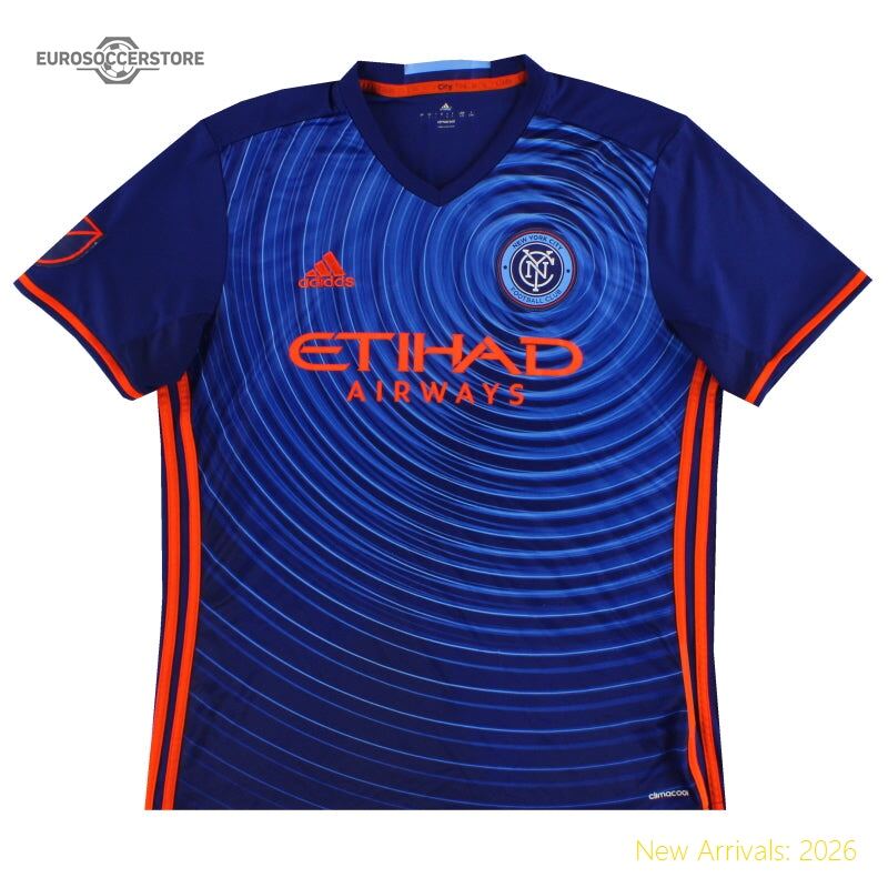Authentic Replica Men Nyc Team Authentic Away Jersey 2016