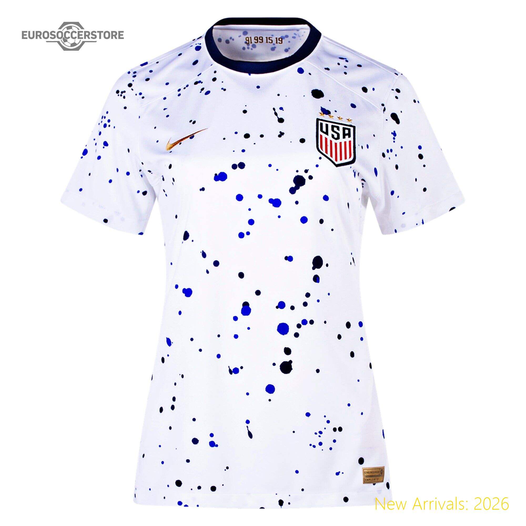 Eye-catching Official Women Uni Football Star Home Jersey 2023