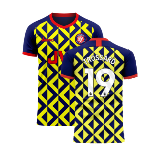 High Performance Football Away Concept Shirt Libero Trossard #19 N...