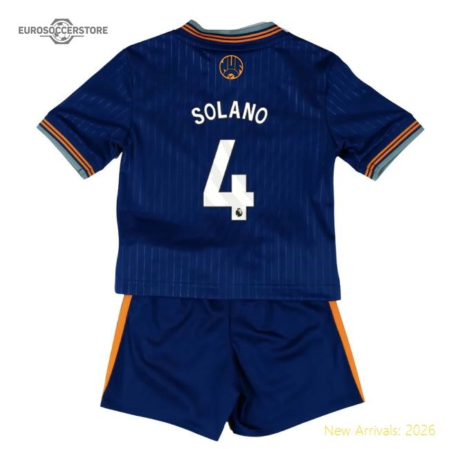 Authentic 2025-2026 Newcastle Third Mini Kit (solano 4) - Premium