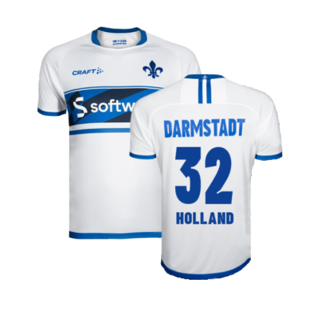 2022-23 Darmstadt Away Comfortable Shirt (XS) (Mint) UV Protection