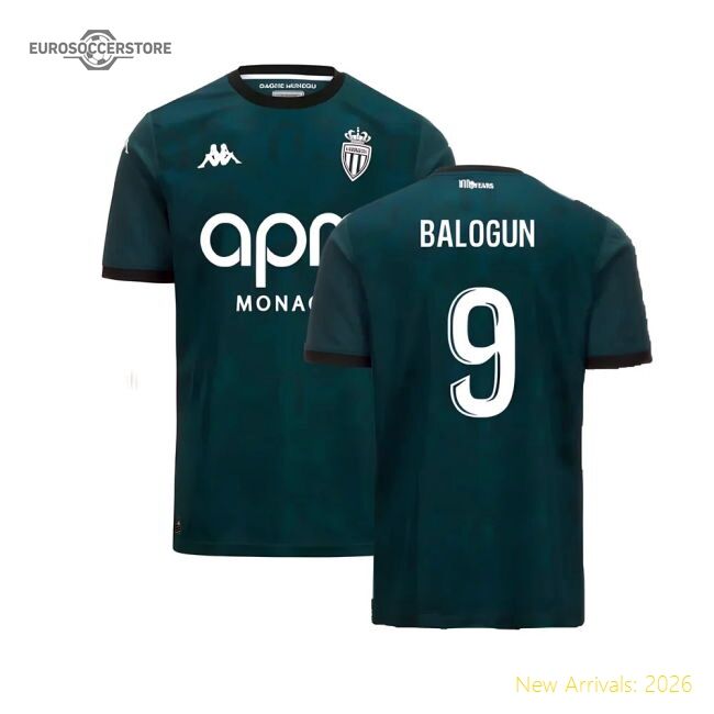Best-Selling 2024-2025 As Monaco Away Shirt (Balogun 9)