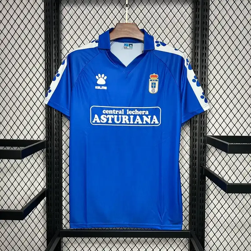 1990-1991 Real Oviedo Jersey retro kit