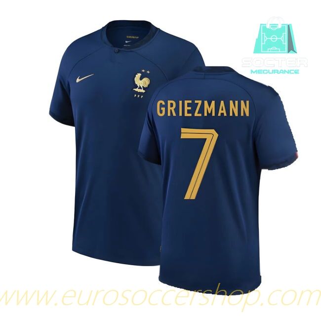 2022-2023 France NT Home Jersey (GRIEZMANN 7)
