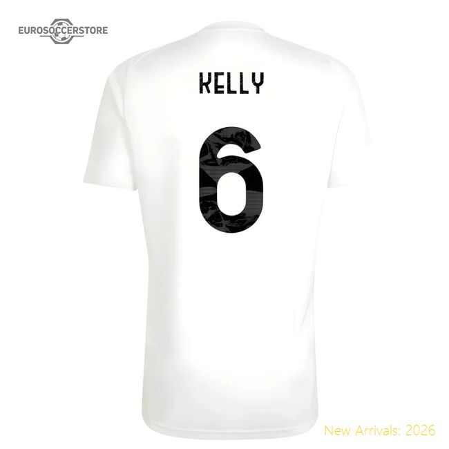 First-class 2025-2026 Juve Training Tee (white) (kelly 6)