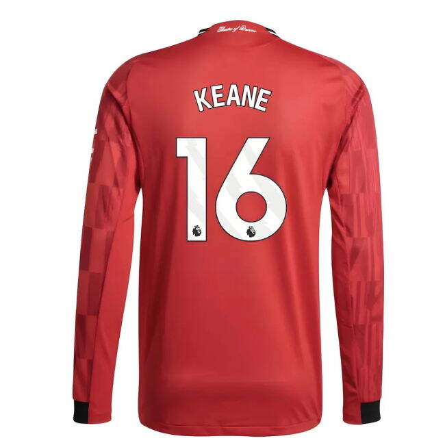 Original Replica Man Utd Home Supporter Shirt for Adults (Keane 16)