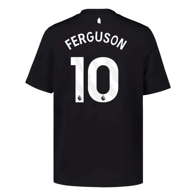 Ferguson 10 Updated Breathable Everton Third Soccer Jersey (Kids)